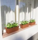 2130 Párkány, ablakpárkány, könyöklő 30cm Travertin Kültér