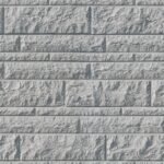 Ob (2/72 ) – Hasított Kőhatású Beton Falburkolat - fehér