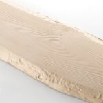 Beige szélezetlen beton deszka