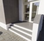 8430 Lépcsőlap Fa 30cm Antracit Kültér 1