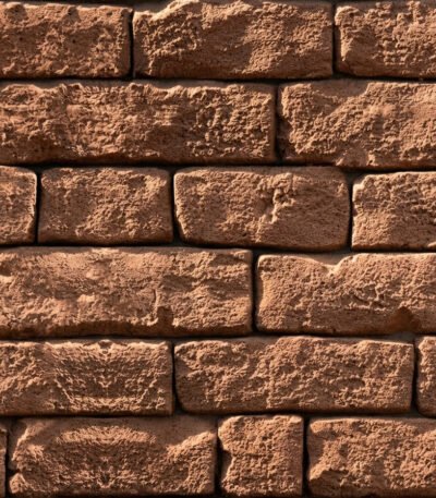 .Auvergne (2/139) Beton Falburkolat – Terracotta Homokkő Hatás