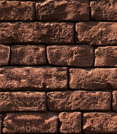 Mély, természetes tónusok. Az Auvergne Barna falburkolat tökéletes lábazatokhoz és hangsúlyos falakhoz. Prémium beton, rusztikus megjelenés.