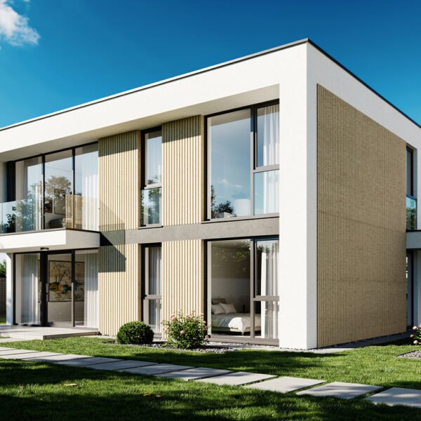 2/77 Tigris Beton Falburkolat – Beige Bordázott