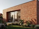 Ob (2/72 ) – Hasított Kőhatású Beton Falburkolat - terracotta