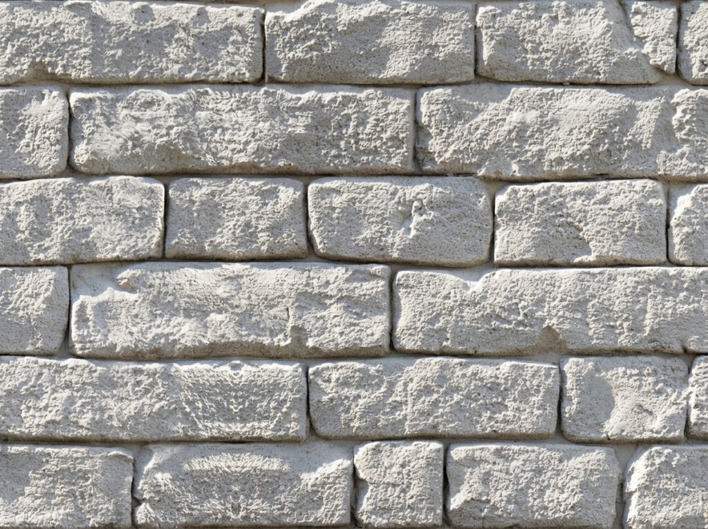 Auvergne (2/139) Beton Falburkolat – Fehér Homokkő Hatás