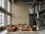 Auvergne (2/139) Beton Falburkolat – Beige Homokkő Hatás