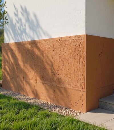 lábazati burkolat travertine, Iso-Concrete