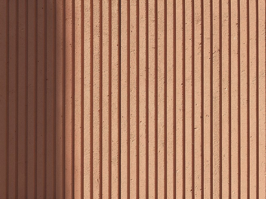 Tigris (2/77) Beton Falburkolat – Terracotta Bordázott