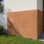 lábazati burkolat travertine szigeteléssel, Iso-Concrete
