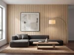Taipa 2/252 – Deszkazsalus Beton Falburkolat (Faerezetes) - Beige